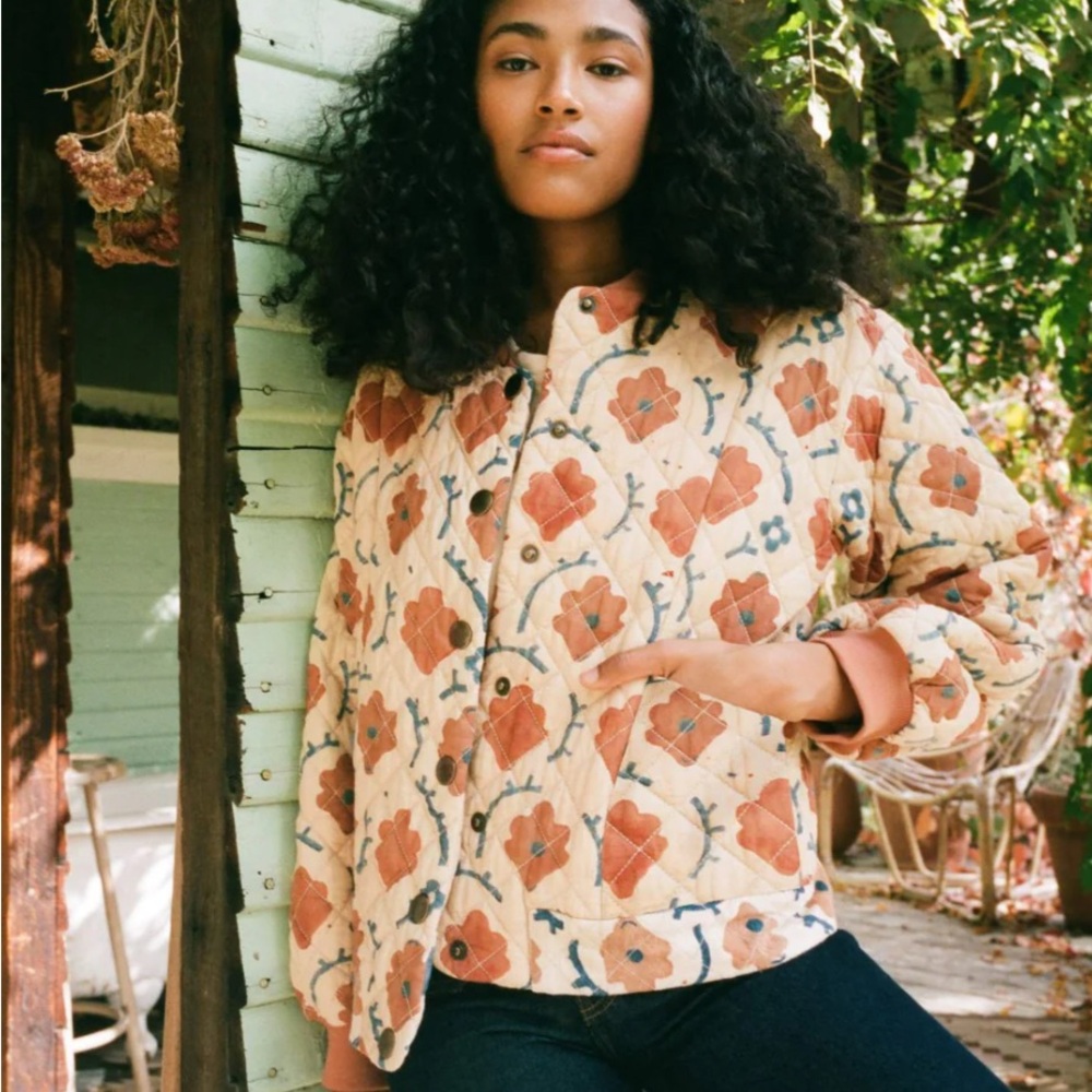 Floral Quilted Jacket